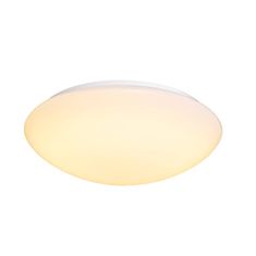 SLV BIG WHITE LIPSY 50 Dome LED, venkovní nástěnné a stropní nástavbové svítidlo, bílá, IP44, 3000/4000K 1002022