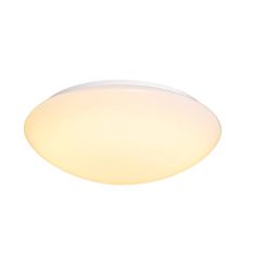 SLV BIG WHITE LIPSY 50 Dome LED, venkovní nástěnné a stropní nástavbové svítidlo, bílá, IP44, 3000/4000K 1002022