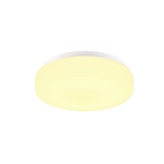 SLV BIG WHITE LIPSY 30 Drum CW LED venkovní nástěnné a stropní nástavbové svítidlo, bílá, IP44 3000/4000K 1002075