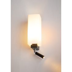 SLV BIG WHITE QUADRASS SPOT Indoor, nástěnné svítidlo s LED Spotem a objímkou E27, černé 1003428