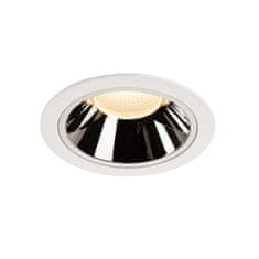 SLV BIG WHITE NUMINOS DL XL vnitřní LED zápustné stropní svítidlo bílá/chrom 3000 K 40° 1004026
