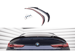 Maxton Design prodloužení spoileru pro BMW řada 8 Gran Coupe/G16, černý lesklý plast ABS