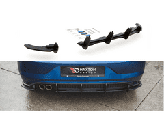 Maxton Design "Racing durability" vložka zadního nárazníku pro Volkswagen Polo GTI Mk6, plast ABS bez povrchové úpravy