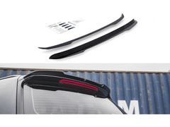 Maxton Design prodloužení spoileru pro Volkswagen Passat Mk8 (B8), černý lesklý plast ABS