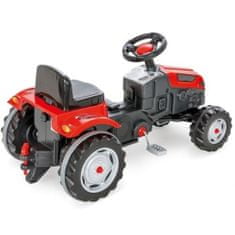 WOOPIE WOOPIE Šlapací traktor Farmer GoTrac MAXI s Silent Wheels Trailer