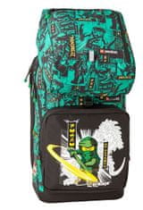 LEGO Bags Ninjago Green Maxi Plus - školní batoh, 2 dílný set