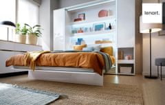 CASARREDO Lenart Bed Concept výklopná postel 90 REBECCA bílá