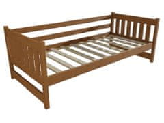 eoshop Dětská postel BARBORA "DP 024" (Barva dřeva: moření dub, Rozměr: 90 x 180 cm)