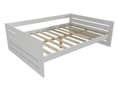 eoshop Dětská postel DP 030 XL (Barva dřeva: barva bílá, Rozměr: 140 x 200 cm)