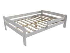 eoshop Dětská postel se zábranou VMK009C KIDS (Barva dřeva: barva bílá, Rozměr: 120 x 200 cm)