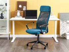 Beliani Kancelářská židle modrá PIONEER