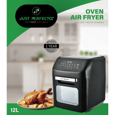 Just Perfecto JL-08: 1800W 12v1 Airfryer XXL – 12L