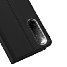 Dux Ducis Skin knížkové pouzdro na Sony Xperia 10 V Black