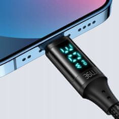 Mcdodo MCDODO USB LIGHTNING 36W 1M KABEL DISPLEJE PRO IPHONE X 11 12 13 14