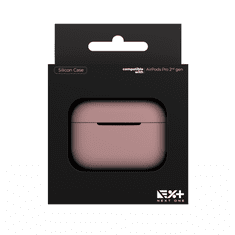 Next One Silikonové pouzdro AirPods Pro 2nd Gen - Pink APPRO2-SIL-PNK