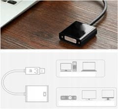 Gembird Adaptér A-DPM-DVIF-002-W bílý 0.1m