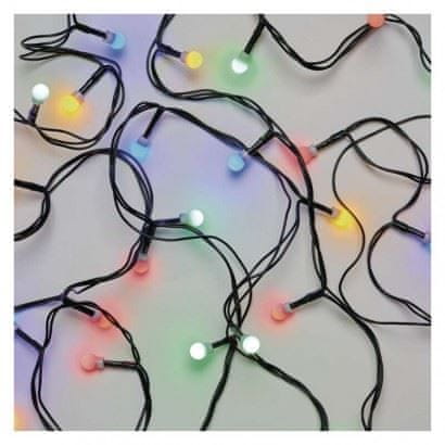Emos LED vánoční cherry řetěz – kuličky D5AM02, 8 m, venkovní i vnitřní, multicolor 1550054000