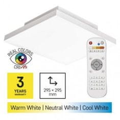 Emos ZM5181 LED svítidlo IRVI 30 x 30 cm, 18 W, teplá-studená bílá 1544101801