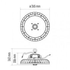 Emos LED průmyslové závěsné svítidlo HIGHBAY ASTER 120° ZU210.12, 100W, neutrální bílá 1546136700