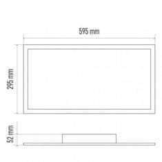 Emos ZM5172 LED svítidlo RIVI 30 x 60 cm, 25 W, teplá-studená bílá 1544102400