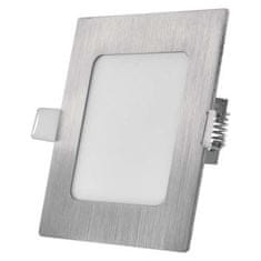 Emos ZD2223 LED podhledové svítidlo NEXXO stříbrné, 12 x 12 cm, 7 W, teplá/neutrální bílá 1540230670