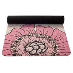 Yate Yoga Mat přírodní guma - vzor F 4 mm - béžová