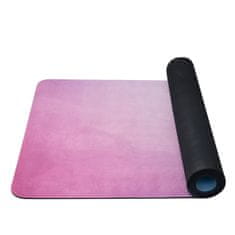 Yate Yoga Mat přírodní guma - vzor Z 4 mm - modrá/růžová