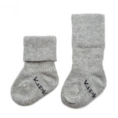 Dětské ponožky Stay-on-Socks NEWBORN 1pár Grey