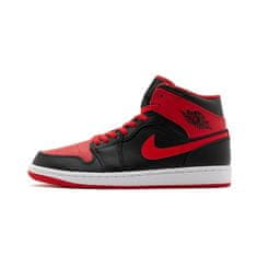 Nike Boty černé 45.5 EU Air Jordan 1 Mid