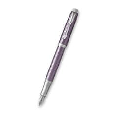 Parker IM Premium Dark Violet CT plnicí pero hrot F