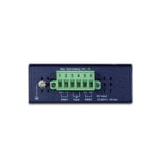 Planet MODBUS průmyslová brána RS-232/422/485 na IP, 2x COM, 100Base-TX, RTU/ACSII, -40až+75°C, 12-48VDC, IP30