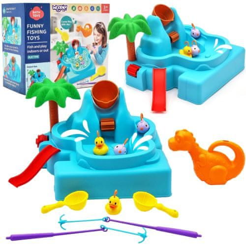 WOOPIE WOOPIE Water Table 2v1 Game Fishing Waterfall 6 el.