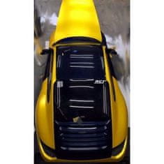 CWFoo Lesklá metalická žlutá wrap auto fólie na karoserii 152x700cm