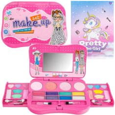 Sferazabawek MakeUp Makeup Kit pro dívky Dětský kosmetický kufřík rozkládací