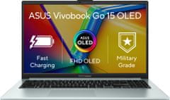 ASUS Vivobook Go 15 OLED (E1504F), šedá (E1504FA-OLED180W)