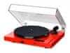 Pro-Ject Gramofon Pro-Ject JukeBox E1 + piano OM5e, systém All-in-one / Plug and Play s Bluetooth, červený