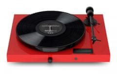 Pro-Ject Gramofon Pro-Ject JukeBox E1 + piano OM5e, systém All-in-one / Plug and Play s Bluetooth, červený