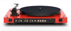 Pro-Ject Gramofon Pro-Ject JukeBox E1 + piano OM5e, systém All-in-one / Plug and Play s Bluetooth, červený