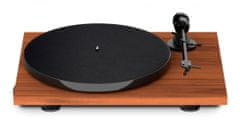 Pro-Ject Pro-Ject E1 BT + OM5e Gramofon Plug &amp; Play Hi-Fi, Bluetooth, drewno