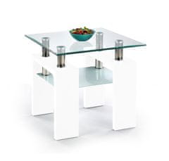 Intesi Konferenční stolek Rafes S bílý lakovaný