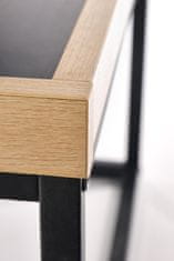 Intesi Konferenční stolek Espada s přírodní deskou,