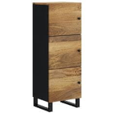 Greatstore Komoda se 3 dvířky 40 x 33 x 110 cm masivní mangovník a železo