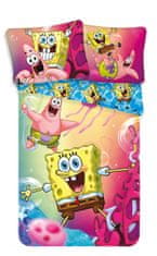 Jerry Fabrics  Povlečení Sponge Bob blue 140x200, 70x90 cm