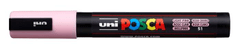 UNI Akrylový popisovač "Posca PC-5M", světle růžová, 1,8-2,5 mm, 2UPC5MVR