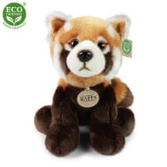 Rappa Plyšová panda červená stojící 28 cm ECO-FRIENDLY