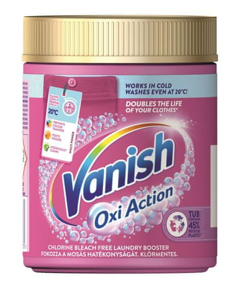 Vanish Oxi Action prášek na odstranění skvrn 470 g