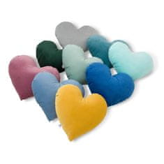 Inny Srdce smaragdový polštář - PO-HEART-1-VSZM