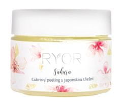 RYOR Cukrový peeling s japonskou třešní 325g Sakura