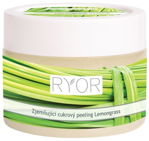 RYOR zjemňující cukrový peeling Lemongrass 325g kelímek