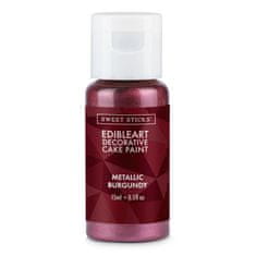 Metalická barva tekutá 15ml Burgundy 